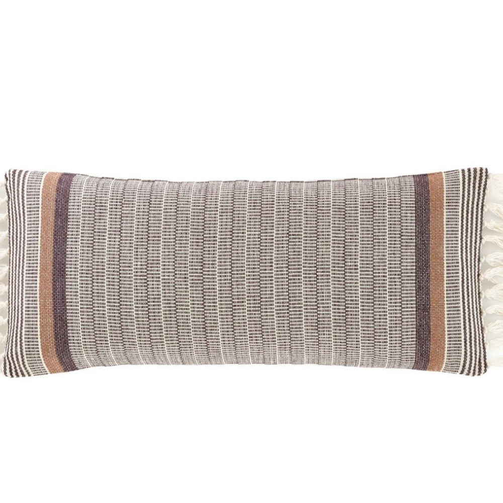 Annie Selke Xavier Stripe Lumbar Pillow Cover
